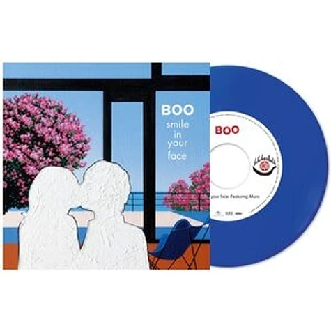 Boo - Smile In Your Face Clear Deep Blue Vinyl edition