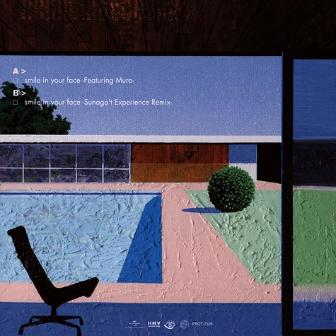 Boo - Smile In Your Face Clear Deep Blue Vinyl edition
