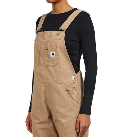 Carhartt WIP - W' Bib Overall Straight "Dearborn" Canvas, 12 oz