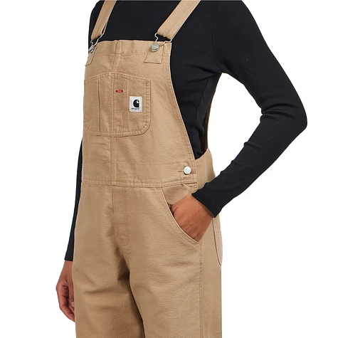 Carhartt WIP - W' Bib Overall Straight "Dearborn" Canvas, 12 oz