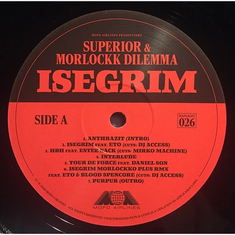 Superior & Morlockk Dilemma - Isegrim