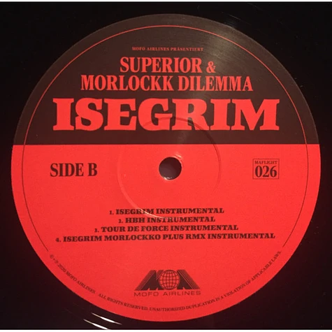 Superior & Morlockk Dilemma - Isegrim