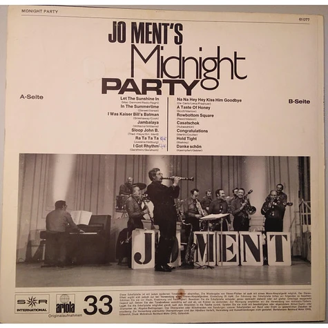 Jo Ment - Jo Ment's Midnight Party