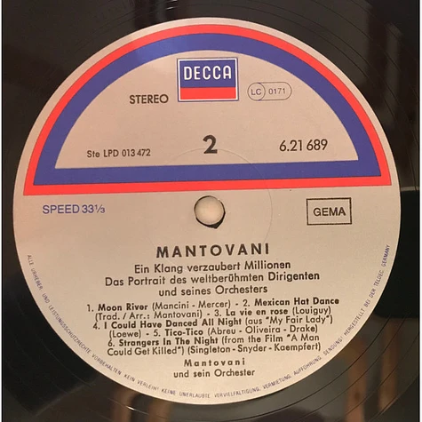 Mantovani - Ein Klang Verzaubert Millionen