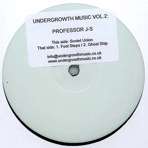 Professor J-S - Undergrowth Music Vol. 2