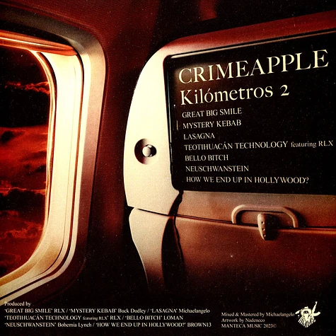 Crimeapple - Kilometros 2 Colored Vinyl Edition