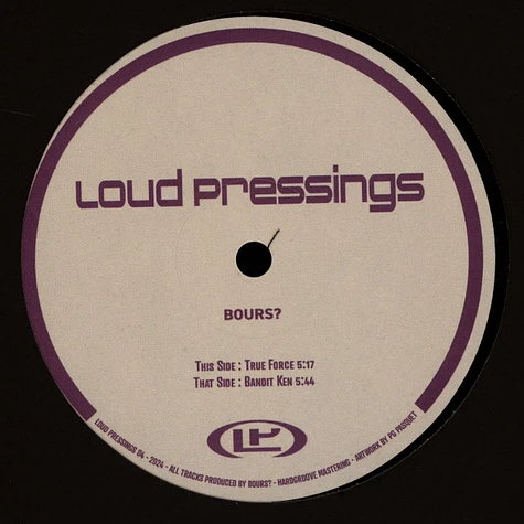 Bours? - Loud Pressings 04