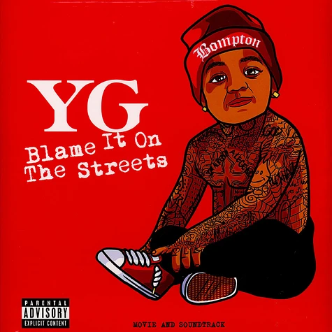 YG - Blame It On The Streets Clear Red Vinyl Edition