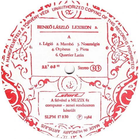 László Benkő - Lexikon 2