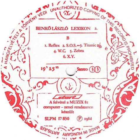 László Benkő - Lexikon 2