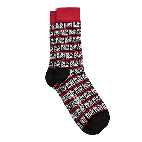 Run DMC - All Over Logo Ankle Socks