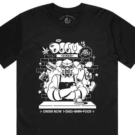 MF DOOM - MM..Food 20th Anniversary Chef DOOM T-Shirt