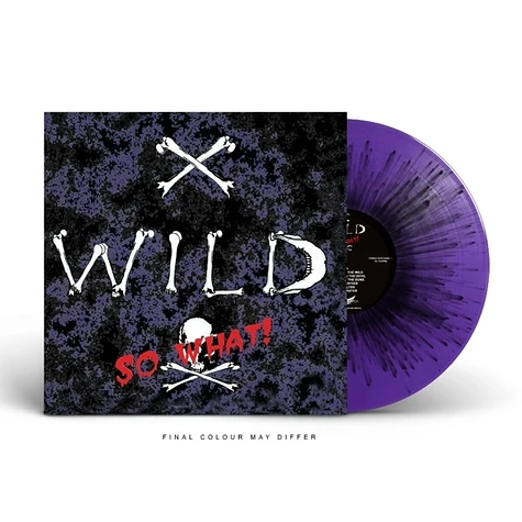 X-Wild - So What Limited Purple & Black Vinyl Edition