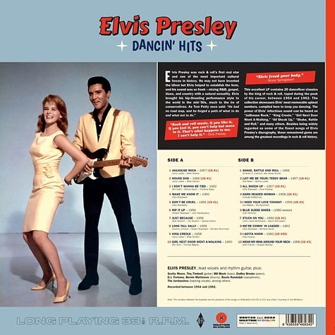 Elvis Presley - Dancin' Hits Limited Farbg.