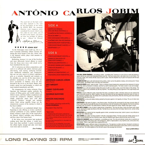 Antonio Carlos Jobim - The Girl From Ipanema Limited Vinyl Edition
