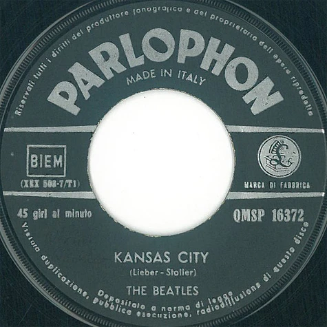 The Beatles - I Feel Fine / Kansas City