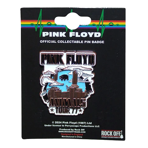 Pink Floyd - Animals Tour '77 Pin Badge