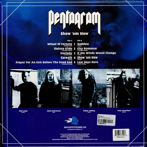 Pentagram - Show 'Em How Blue Vinyl Edition