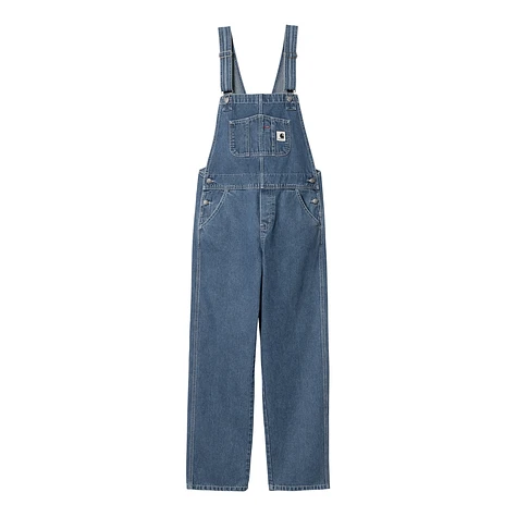 Carhartt WIP - W' Bib Overall Straight "Norco" Denim, 11.25 oz