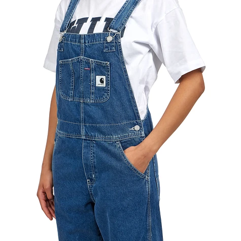 Carhartt WIP - W' Bib Overall Straight "Norco" Denim, 11.25 oz