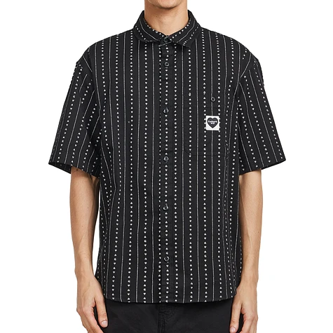 【Carhartt】S/S DREWE SHIRT R6581 Carhartt WIP S/S Drewe Shirt Black/Natural - Calico Club
