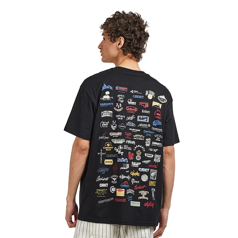 【関税込み】Carhartt \"S/S Logo\" T-shirt Carhartt WIP S/S Catalogue C Logo T-Shirt, Black | Official