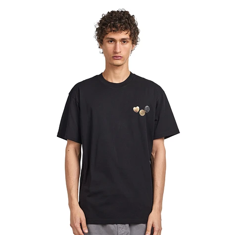 ★ドイツ発*carhartt WIP*新作*Button Tシャツ/BLACK★ Carhartt WIP Button T-Shirt | Black – Page Button T-Shirt