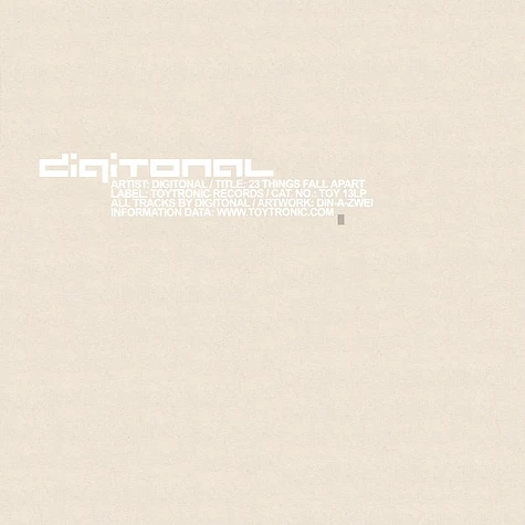 Digitonal - 23 Things Fall Apart