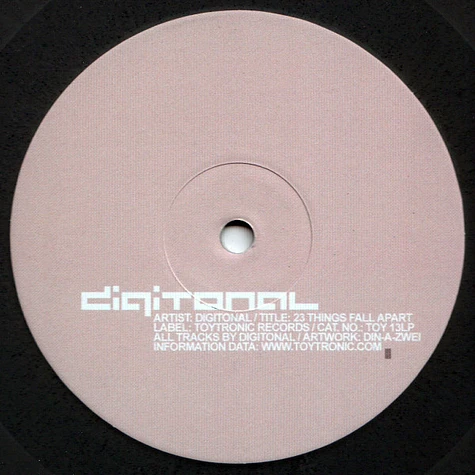 Digitonal - 23 Things Fall Apart