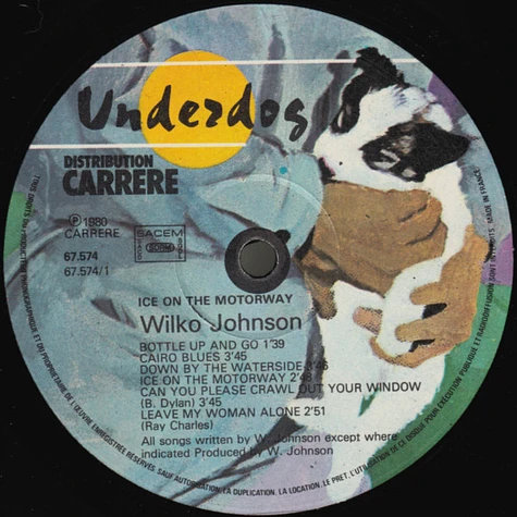 Wilko Johnson - Ice On The Motorway