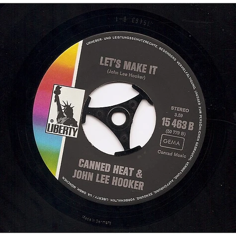 Canned Heat & John Lee Hooker - Whiskey And Wimmen' / Let's Make It