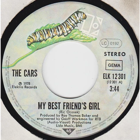 The Cars - My Best Friend's Girl