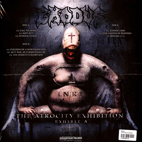 Exodus - The Atrocity Exhibition - Exhibit A Silver Vinyl Edition