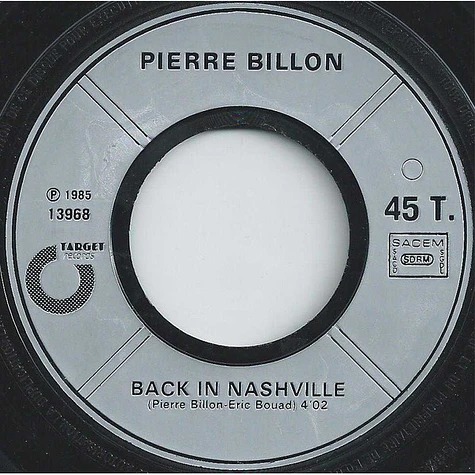 Pierre Billon - Back In Nashville / La Bamba Triste