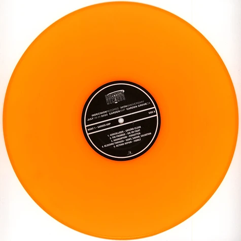 V.A. - Indecision Records 30th Anniversary Orange Vinyl Edition