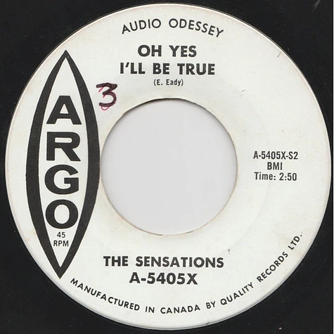 The Sensations - Let Me In