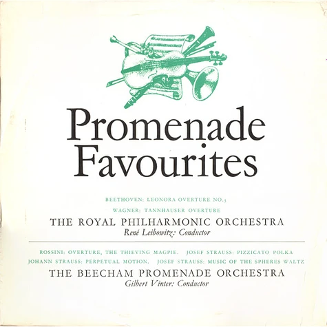 Royal Philharmonic Orchestra And The Beecham Promenade Orchestra - Promenade Favourites