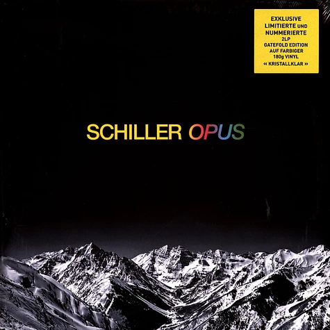 Schiller - Opus Limited Edition Crystal Clear Vinyl Edition