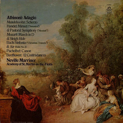 The Academy Of St. Martin-in-the-Fields, Sir Neville Marriner - Albinoni: Adagio And Music By Bach, Beethoven, Handel, Mendelssohn, Mozart, Pachelbel