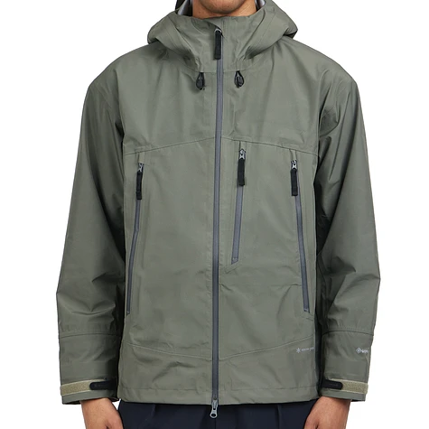 Snow Peak - Gore-Tex Rain Jacket (Olive) | HHV