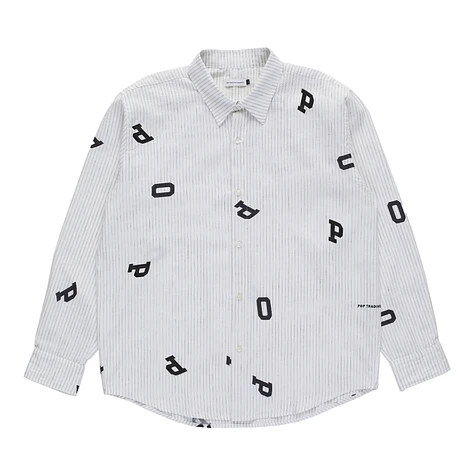 Pop Trading Company - Letters Striped Pop Shirt