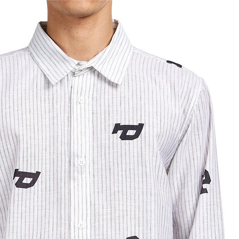 Pop Trading Company - Letters Striped Pop Shirt