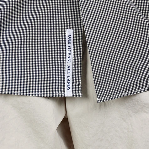 nanamica - Regular Collar Gingham Check Wind Shirt