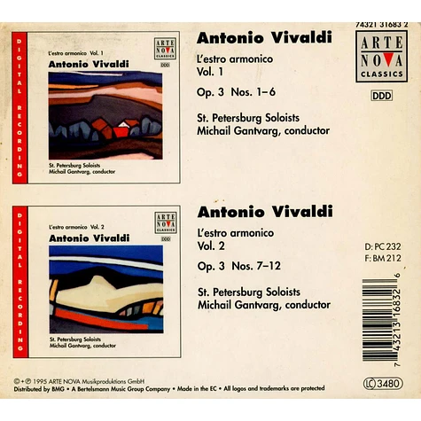 Antonio Vivaldi - L'estro Armonico Vol. 1 & 2