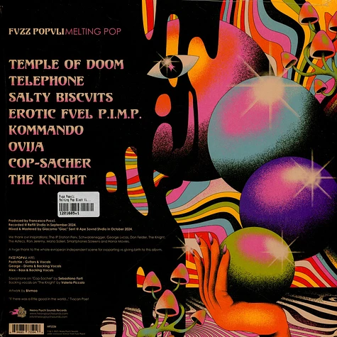 Fvzz Popvli - Melting Pop Black Vinyl Edition