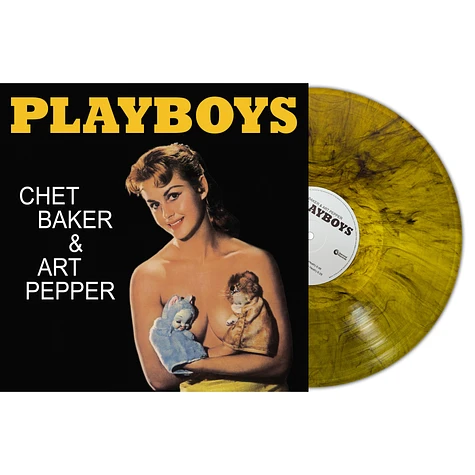 Chet Baker & Art Pepper - Playboys Yellow Marble Vinyl Edition