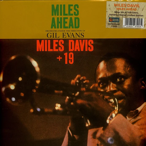 Miles Davis - Miles Ahead Yellow/Green Splatter Vinyl Edition