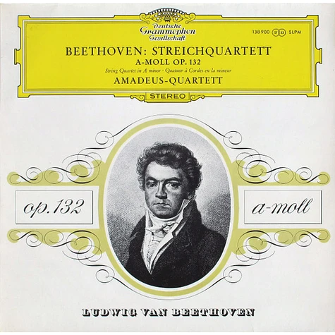 Ludwig van Beethoven, Amadeus-Quartett - Streichquartett A-moll Op. 132