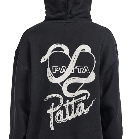 Patta - Snake Heart Boxy Hooded Sweater