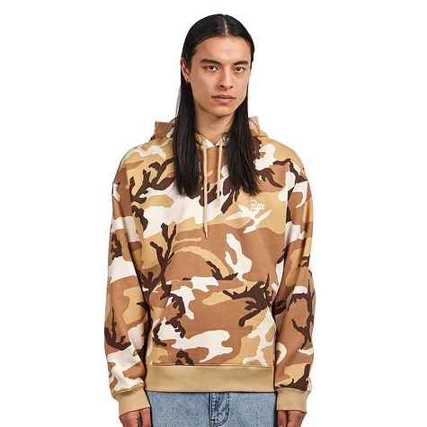 Patta - Bark Woodland Camo Boxy Hooded Sweater